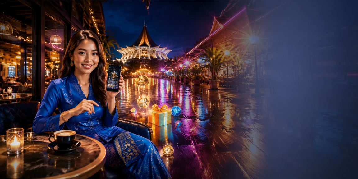 Pemain kasino mudah alih di Sarawak bermain jackpot dalam talian melalui telefon pintar 315
